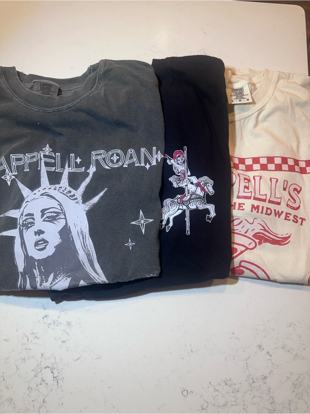 Chappell Roan Comfort Colors Unisex Graphic Tee Shirt Bundle